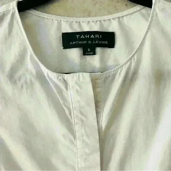 TAHARI‎ SLEEVLESS DRESS - Picture 4 of 11